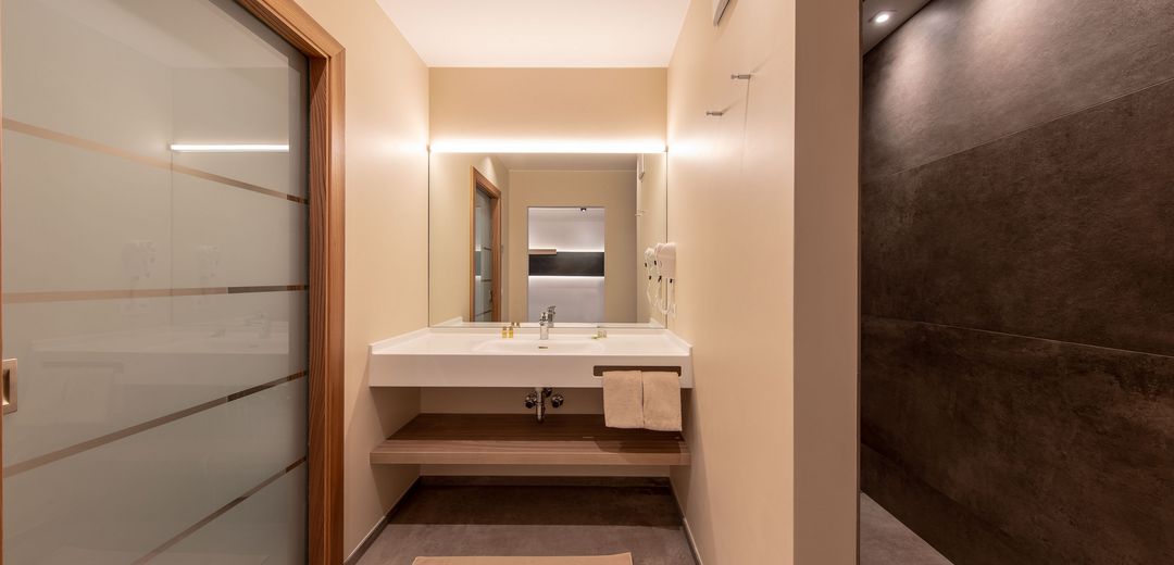 Bagno Junior Suite Hotel Winzerhof Termeno