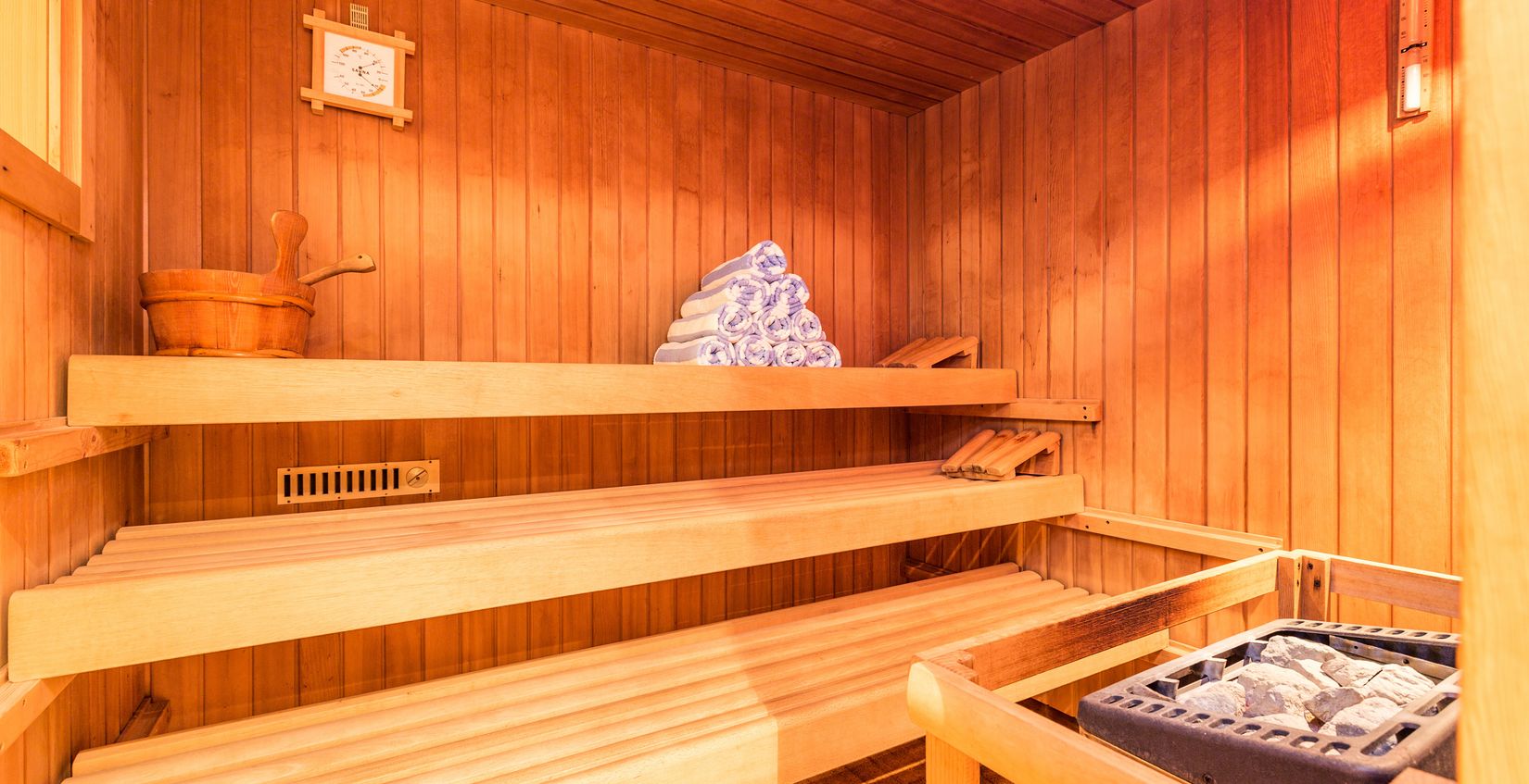 Wellnessbereich Winzerhof finnische Sauna