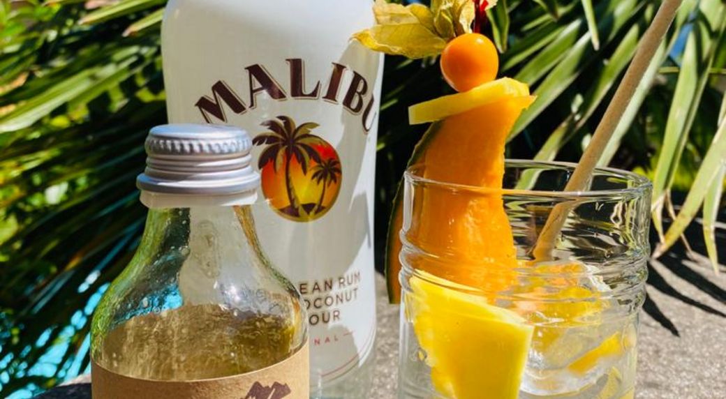 Einen fruchtigen Cocktail im Winzerhof genießen Fruchtiger Cocktail Winzerhof