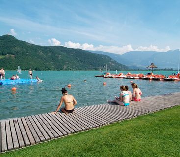 Swimming fun Lake Kaltern